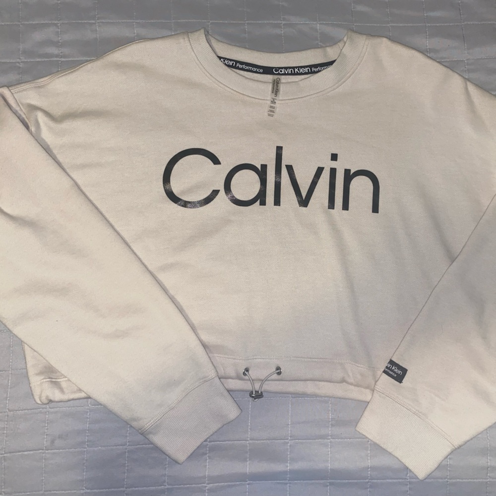 Calvin Klein Cropped Sweatshirt